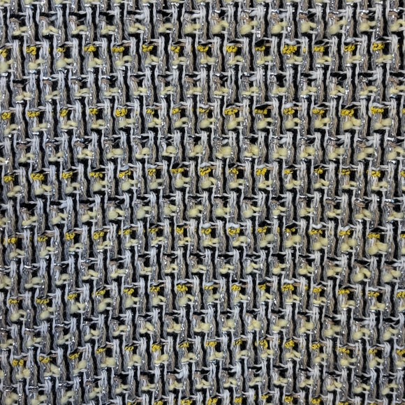 Maje Black and Cream Tweed Blazer - Picture 12 of 16